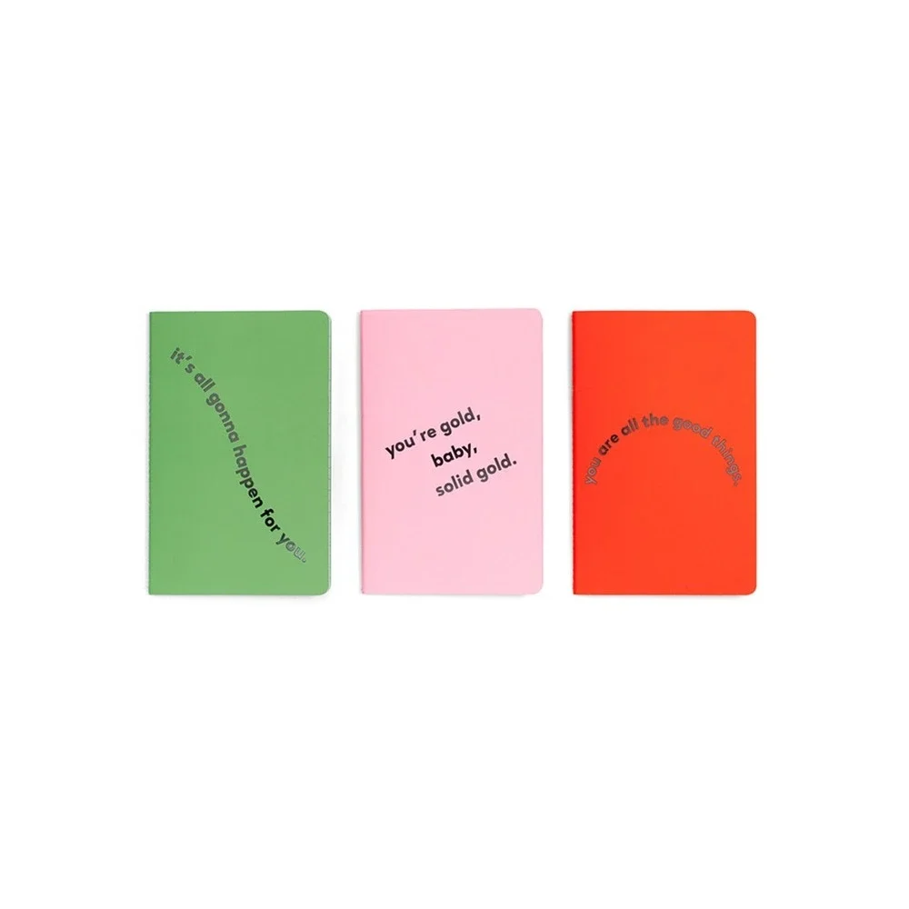 ban.do Notebook Set Unisex OS Multicolor NEW Compliments 72740 Hold That Thought